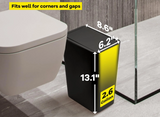 EcoPress 10L Badkamer Prullenbak