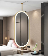 LumiÉvo Ovale Hangspiegel met LED