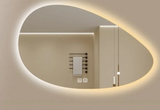 LUMINAIR Onregelmatige LED Badkamerspiegel