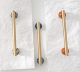 NordicLux Marmer & Messing Kastgrepen