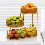 FruitElegance – Metalen Draadmand voor Fruit & Groenten