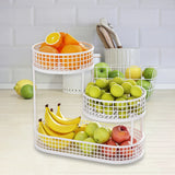 FruitElegance – Metalen Draadmand voor Fruit & Groenten