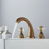 Gouden Wastafelkraan – 8 Inch Spreiding