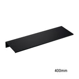 DUOWARE Wandrek Zwart/Wit – Aluminium Organizer voor Badkamer, Keuken of Slaapkamer