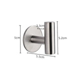 SteelPure Geborstelde RVS Badkamer Accessoireset