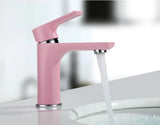 Amora Wastafelkraan – Stijlvolle Koud/Warm Waterkraan met Messing Behuizing