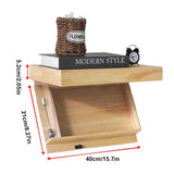 MagicVault Verborgen Wandplank – Zwevende Plank met Geheime Opbergkamer