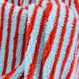 LambSoft Stripe Jacquard Fleece Stof