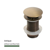Push Down Pop-Up Afvoerplug – Messing