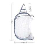 FlexiStore Opvouwbare Wandhangende Wasmand