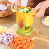 ChopMaster – Multifunctionele Groentesnijder & Friessnijder met Handdrukmechanisme