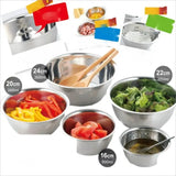 SteelNest – RVS Mengkommen Set voor Keuken, Camping & Outdoor