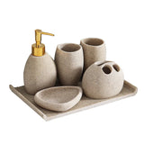 NordicResin Luxe Badkameraccessoires Set