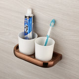 Monite Luxe Roségouden Badkamer Accessoire Set