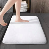 AquaVelours Super Absorberende Badmat – Ultra Antislip Deurmat van Koraalfluweel