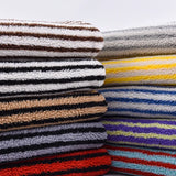 LambSoft Stripe Jacquard Fleece Stof