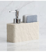 StoneTouch Zeepdispenser met Sponshouder