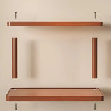 BambuCasa 2-Laags Houten Opbergrek