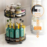 SpiceTurn Pro – 360° Draaiend Kruidenrek Organizer voor Keuken