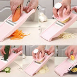 SlicePro – Multifunctionele Groente- en Fruitsnijder met Handgreep