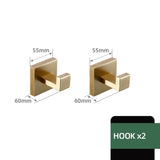 Steelora Badkamerhardware Set – Geborsteld RVS