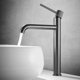 Zwarte Wastafelkraan | Messing | Enkele Handgreep – Modern & Elegant