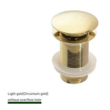 Push Down Pop-Up Afvoerplug – Messing