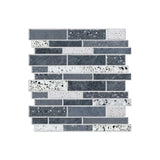LuxeMarmer Zwart-Wit Marmerlook Wandstickers