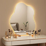 NordiGlow Onregelmatige LED-Spiegel – Scandinavisch Design