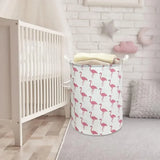 EcoStore Wasmand – Opvouwbare Canvas & Linnen Wasmand met Handvat en Trekkoord Sluiting