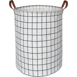 EcoStore Wasmand – Opvouwbare Canvas & Linnen Wasmand met Handvat en Trekkoord Sluiting