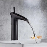 Waterval-wastafelkraan – Luxe vrijstaande kraan voor de badkamer