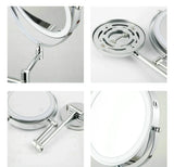 LumiView 8" Oplaadbare Make-up Spiegel met Verlichting