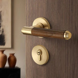 Walnoir Retro Houten Deurslot