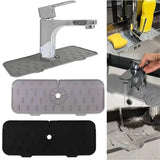 DripShield – Siliconen Kraan Absorberende Mat & Spatbescherming voor Keuken & Badkamer