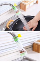 EcoStream 360 – Universele Waterbesparende Kraanbubbler met Rotatie Nozzle