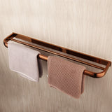 Monite Luxe Roségouden Badkamer Accessoire Set