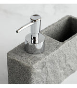 StoneTouch Zeepdispenser met Sponshouder