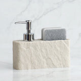 StoneTouch Zeepdispenser met Sponshouder