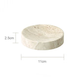 Travèra Beige Travertin Badkamer Accessoires Set