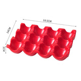 OvoLux Keramische Eierhouder – 6- & 12-Vaks Design Eiertray voor Keuken & Koelkast