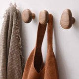 NordicPebble Massief Houten Wandhaak