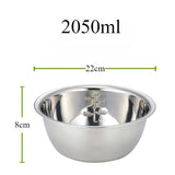 SteelNest – RVS Mengkommen Set voor Keuken, Camping & Outdoor