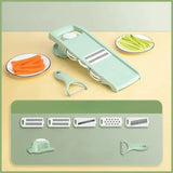 SlicePro – Multifunctionele Groente- en Fruitsnijder met Handgreep