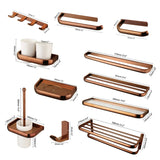 Monite Luxe Roségouden Badkamer Accessoire Set