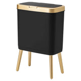 GoldenSlim Moderne Prullenbak met Deksel