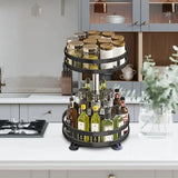 SpiceTurn Pro – 360° Draaiend Kruidenrek Organizer voor Keuken