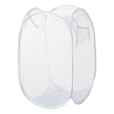 AirFold Wasmand – Grote Opvouwbare Mesh Wasmand met Ventilatie & Zijvak