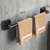 AquaShelf Wandgemonteerd Badkamerschap – 1-Laags Aluminium Organizer