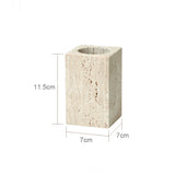 Travèra Beige Travertin Badkamer Accessoires Set